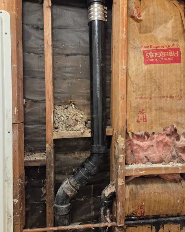 Plumbing work by Jeff's Plumbing Inc